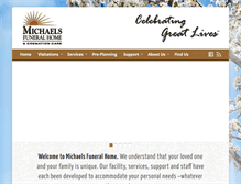 Tablet Screenshot of michaelsfh.com